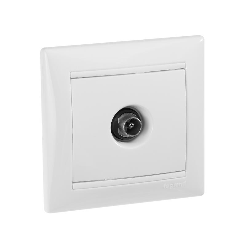 VALENA DIY Розетка TV звезда белый