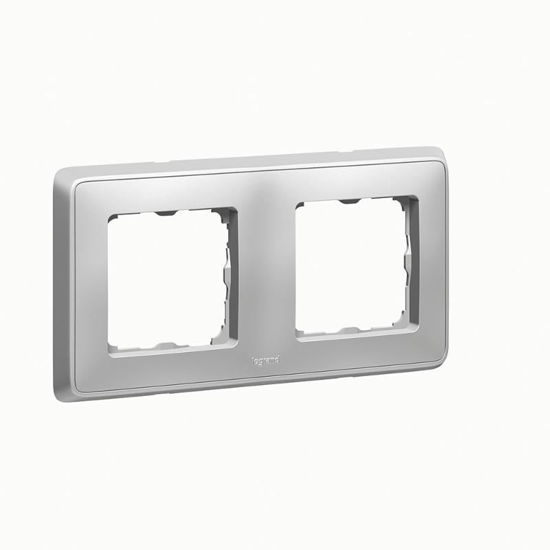 Cariva DIY Рамка 2 поста алюминий