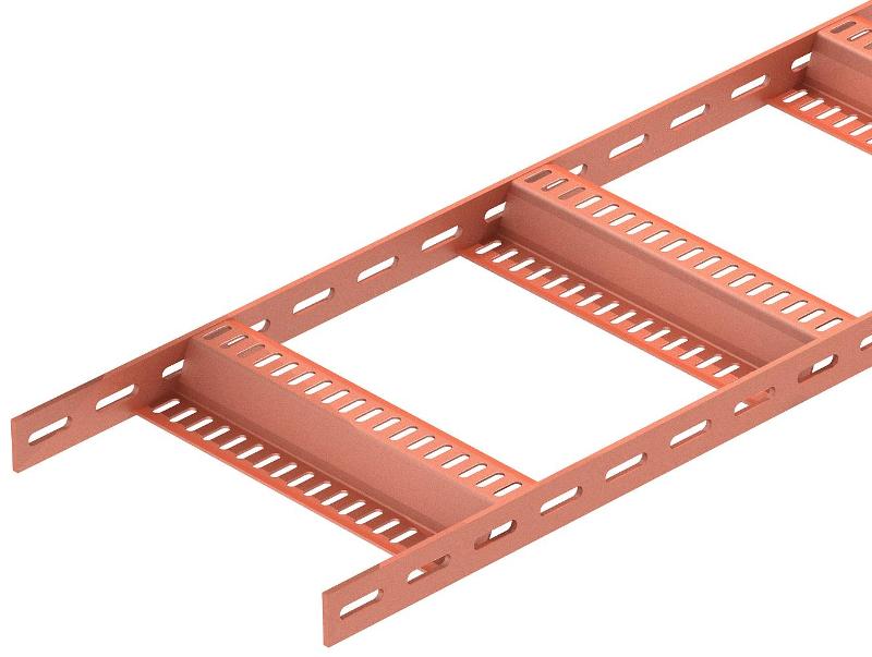 Кабельный лестничный лоток для судостроения 40x300x3000 (SLZ 300 SG)