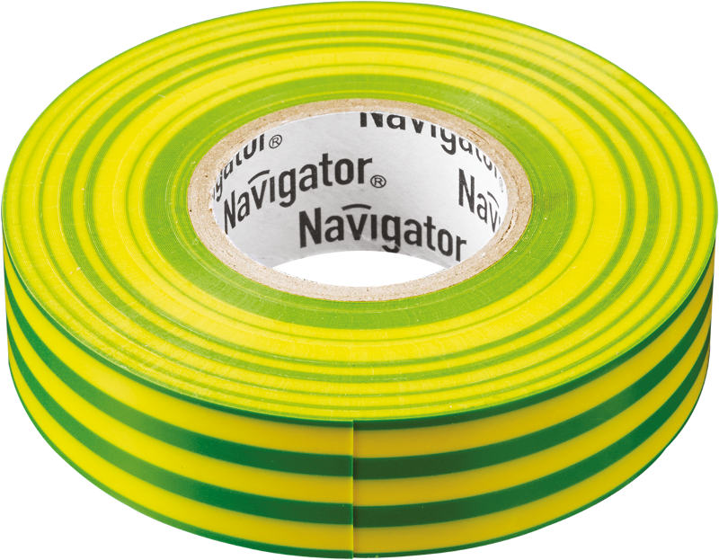 Изолента 71 234 NIT-B15-10/YG жёлто-зелёная