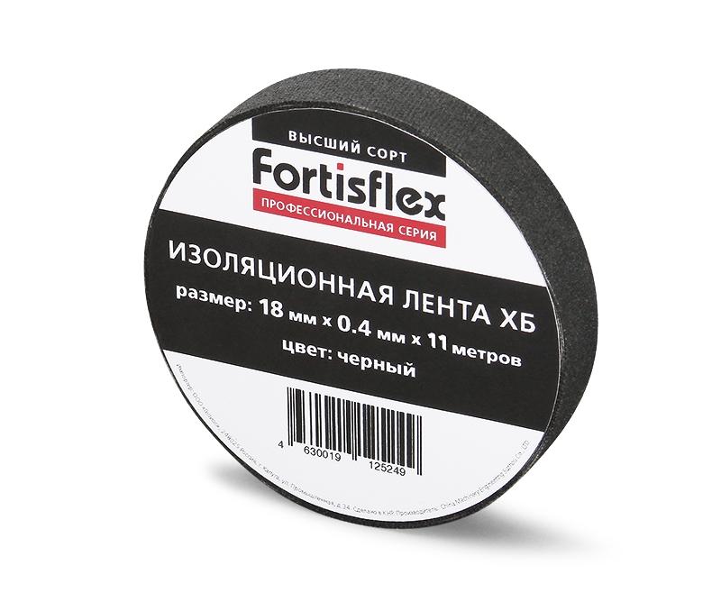 Изолента ХБ 18х0.4х11 черная