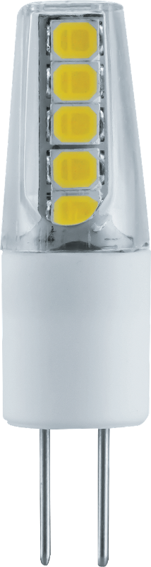 Лампа светодиодная LED 2,5Вт G4 12В 3000К NLL-S-G4-2.5-12-3K капсульная прозрачная