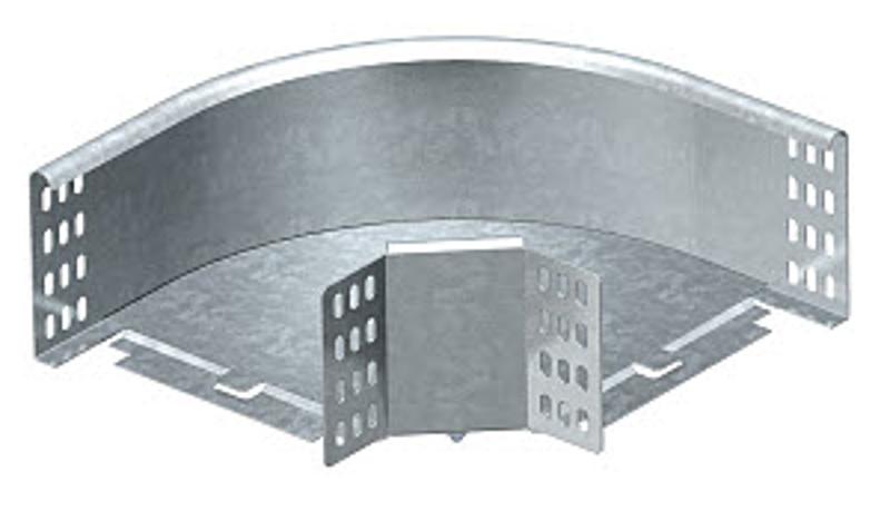 Угловая секция 90° 110x300 (RB 90 130 FT)