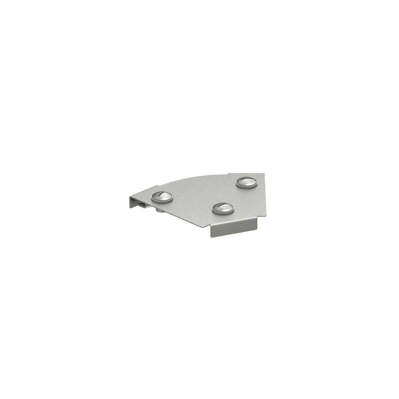 Крышка угловой секции 45° 100мм (DFBM 45 100 A2)