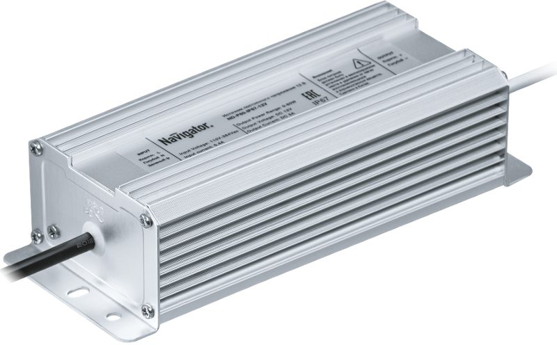 Драйвер для светодиодной ленты LED ND-P60-IP67-12V 60Вт 12В IP67