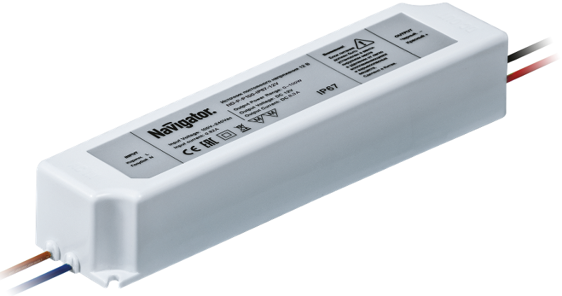 Драйвер для светодиодной ленты LED ND-P-P100-IP67-12V 100Вт 12В IP67
