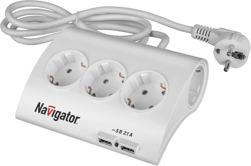 Удлинитель 71 544 NPE-USB-05-180-ESC-3X1.0