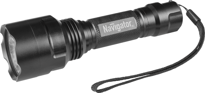 Фонарь универсальный NPT-P03-18650 алюм. проф. 1 CREE LEDx10Вт. Акк. 3.7В 2А