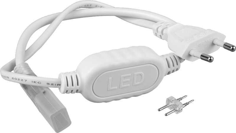 Драйвер для светодиодных лент LED NLS-power cord-2835-220V-NEONLED недиммируемый 450Вт 220В IP65