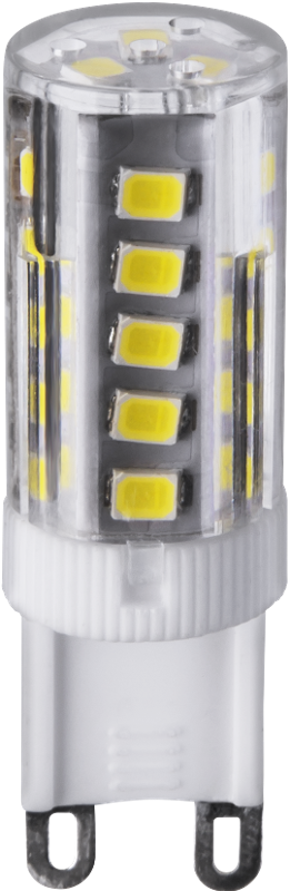 Лампа светодиодная LED 3Вт G9 230В 4000К NLL-P-G9-3-230-4K капсульная прозрачная