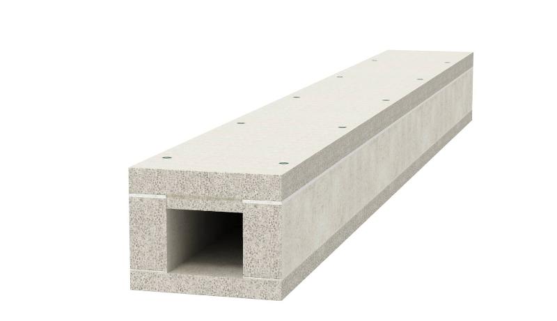 Огнестойкий кабельный канал с крышкой IE90 50x60мм (BSK 090506)