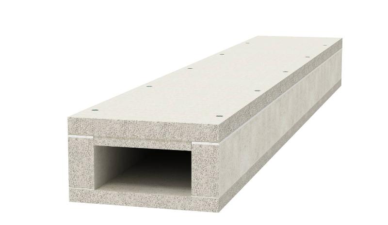 Огнестойкий кабельный канал с крышкой IE90 50x110мм (BSK 090511)