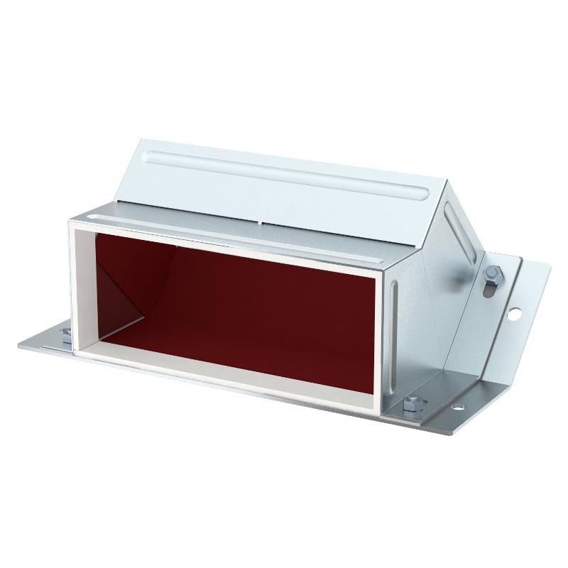 Вертикальная угловая секция восходящая 100x250 (BSKM-ES 1025)
