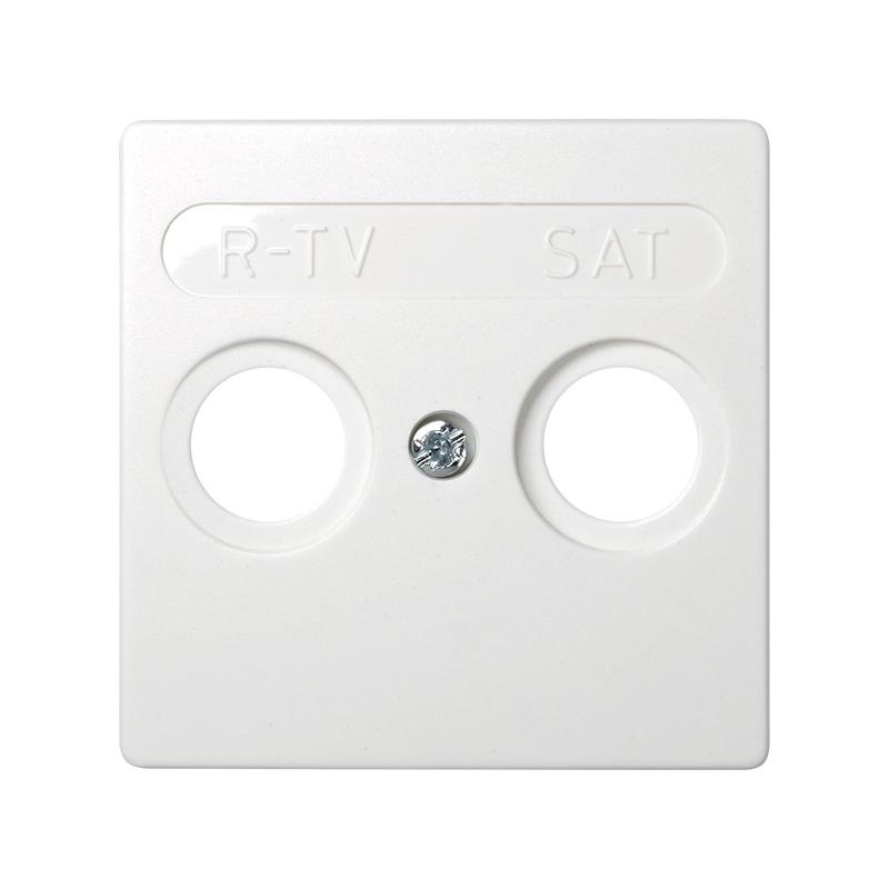 Simon 73 Накладка на телевизионную розетку R-TV-SAT, S73 Loft, белый