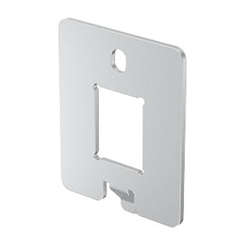 Суппорт для UDHOME-ONE для 1 разъема RJ45 тип C (19,3х14,8 мм) нержавеющая сталь
