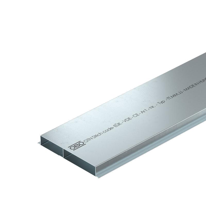 Кабельный канал для заливки в стяжку EUK 2000x190x28 мм (сталь) (S2 19028)