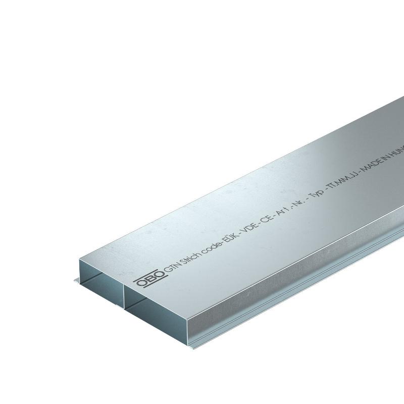 Кабельный канал для заливки в стяжку EUK 2000x190x38 мм (сталь) (S2 19038)