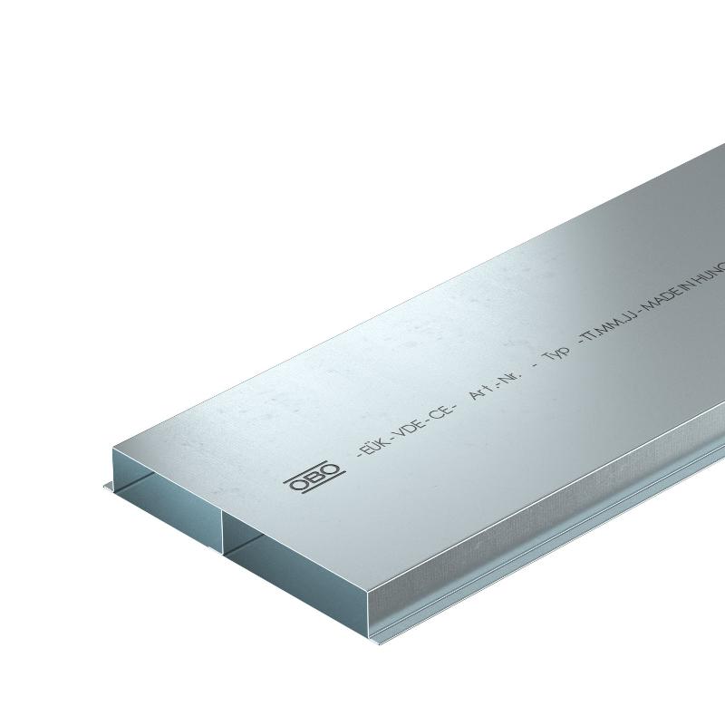 Кабельный канал для заливки в стяжку EUK 2000x250x38 мм (сталь) (S2 25038)