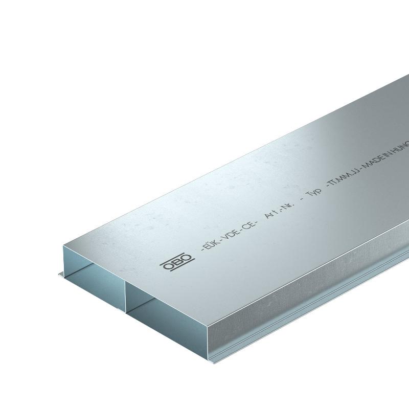 Кабельный канал для заливки в стяжку EUK 2000x250x48 мм (сталь) (S2 25048)