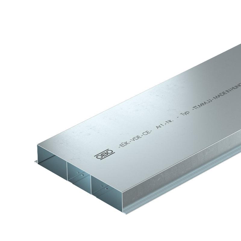 Кабельный канал для заливки в стяжку EUK 2000x250x48 мм (сталь) (S3 25048)
