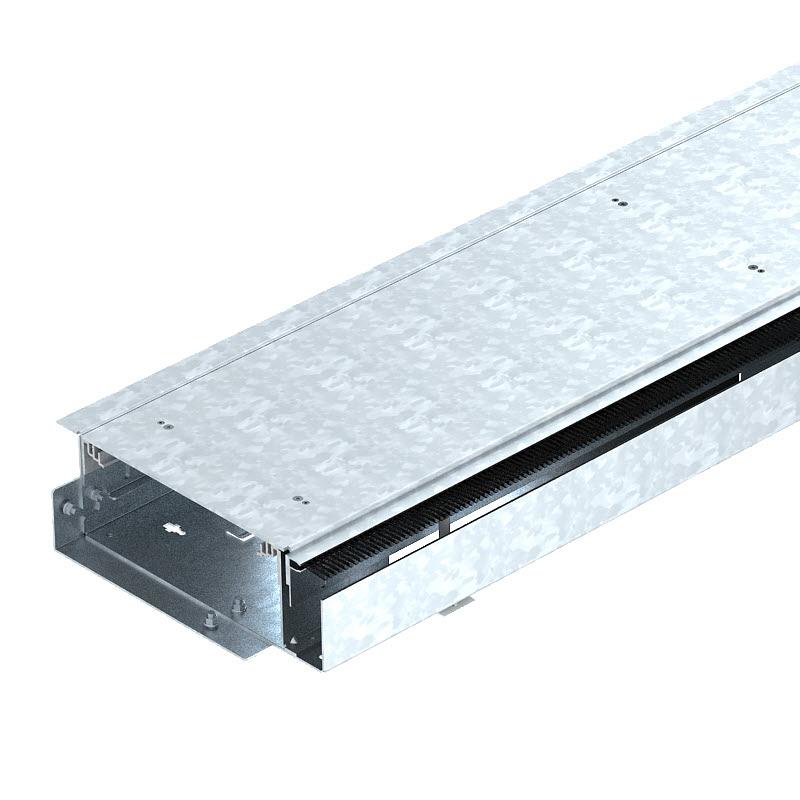 Открываемый кабельный канал OKB с крышкой 2000x250x93 мм (сталь) (OKB U 25085 BLON)