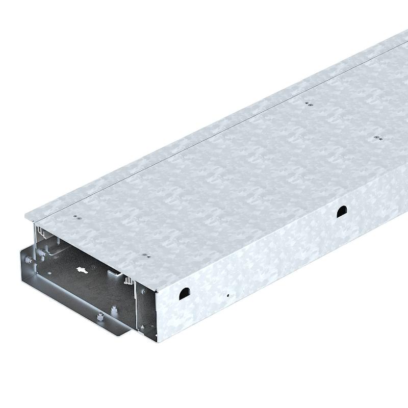 Открываемый кабельный канал OKB с крышкой 2000x250x93 мм (сталь) (OKB U 25085 BD)
