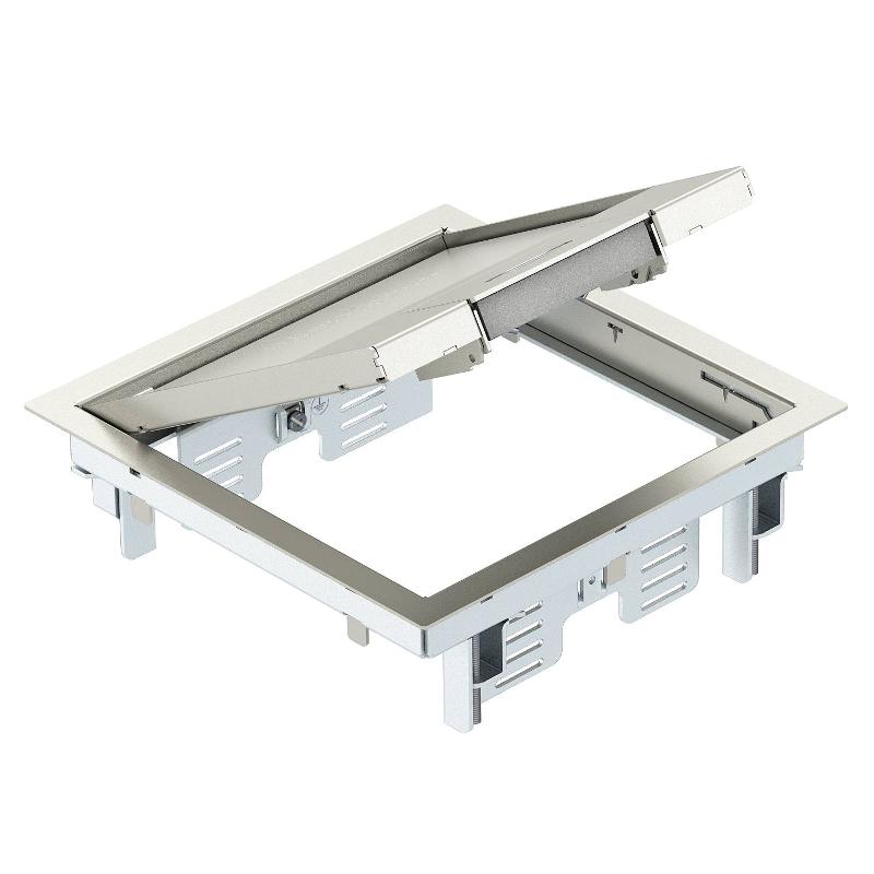 Лючок GES4M-2 (универсальный) 6xModul45 (сталь) (GES4M-2 10U)