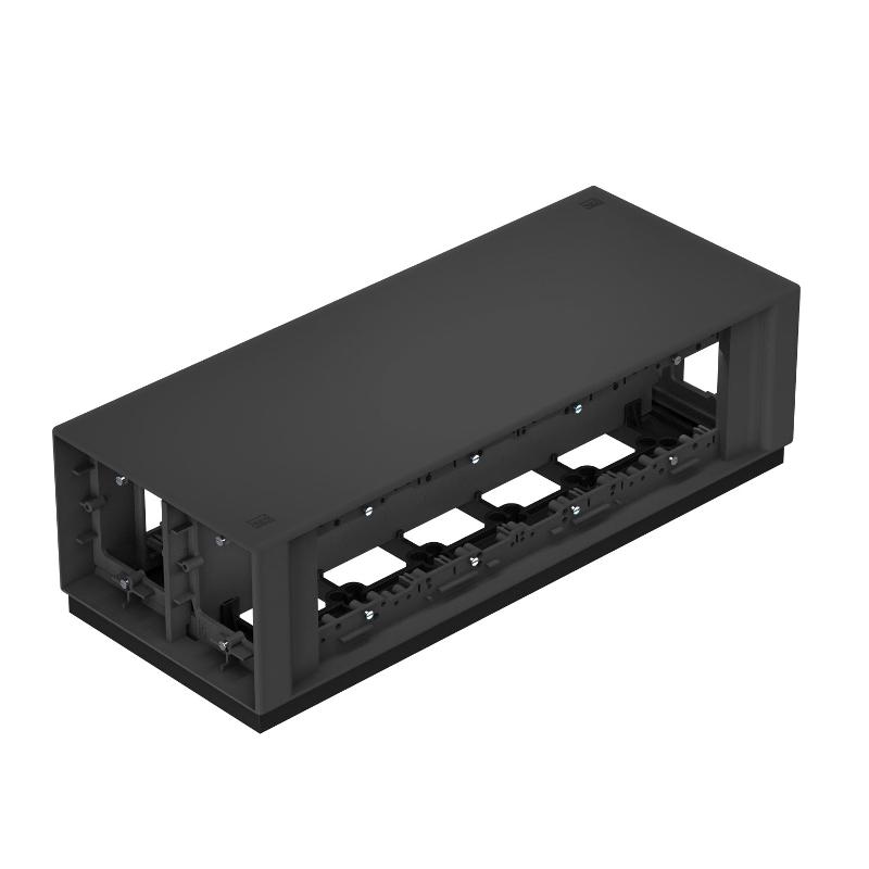 Напольный бокс Telitank 375x154x109 мм (полиамид,черный) (T12L 00C 9011)