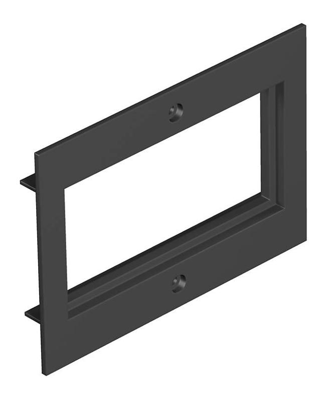 Крышка для напольного бокса Telitank на 2 Modul45 110x77 мм (полиамид,черный) (T4B P7 9011)