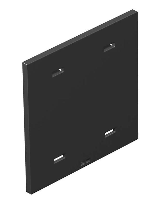 Накладка глухая для бокса Telitank T4L/T8NL (полиамид,черный) (T8NL P01 9011)
