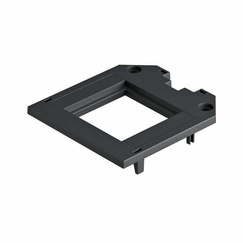 Накладка монтажной коробки UT3 для 1xModul45 82.5x76 мм (полиамид,черный) (UT3 P1)
