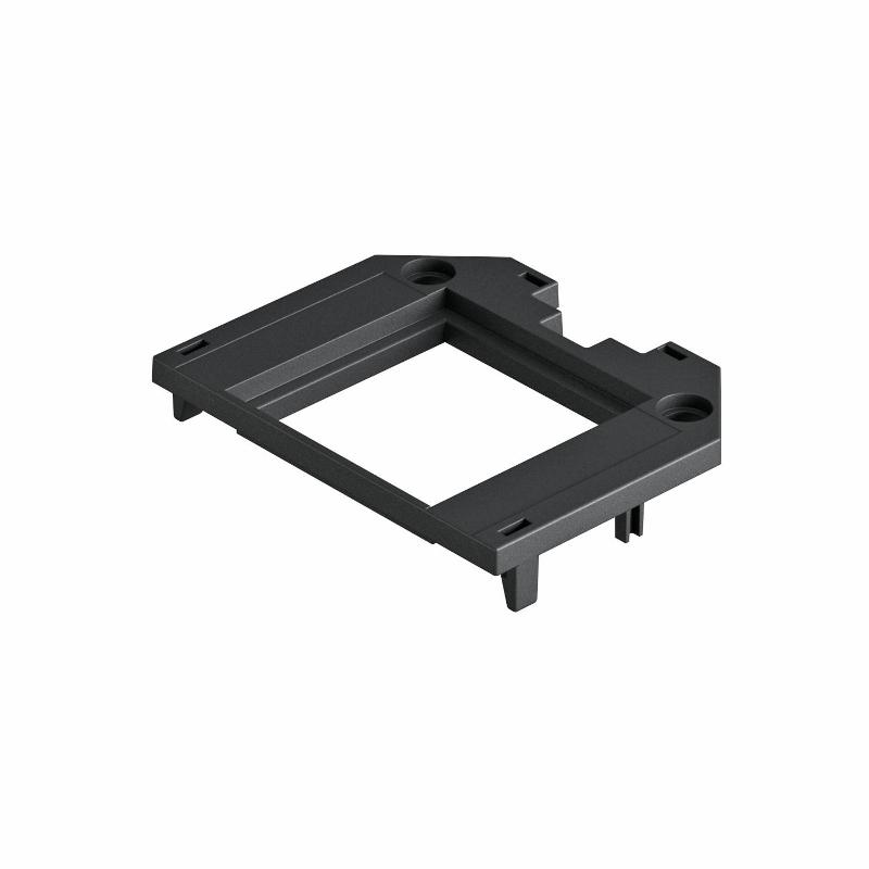 Накладка монтажной коробки UT3/4 для 1xModul45 82.5x76 мм (полиамид,черный) (UT34 P1)
