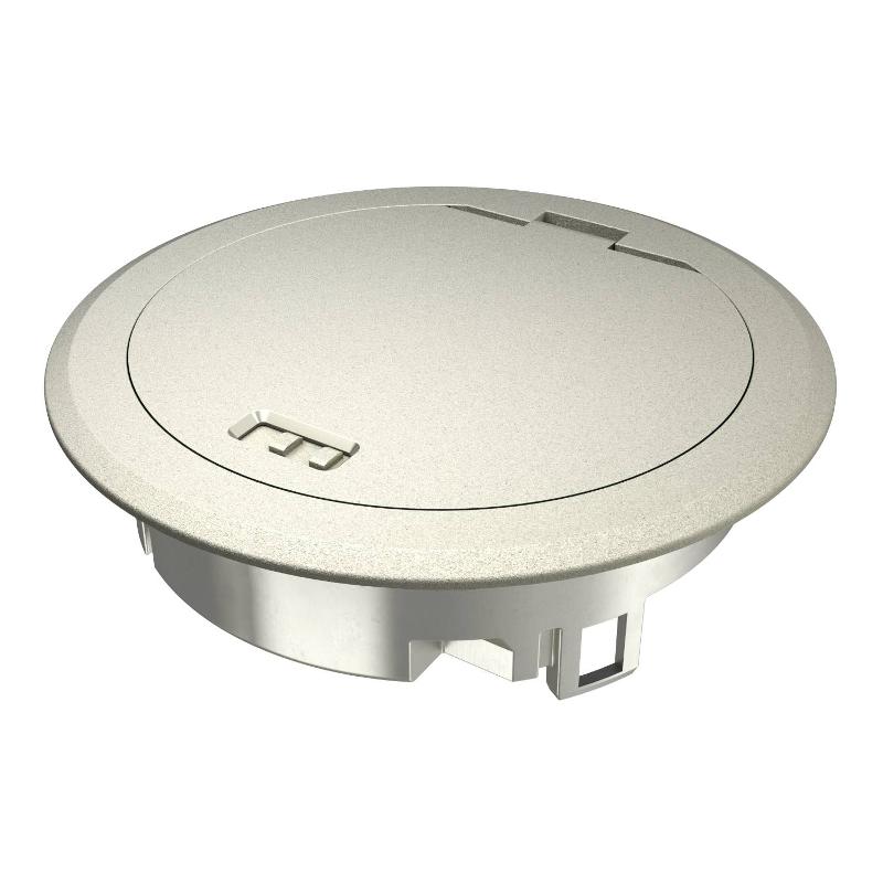 Лючок GES R2 40х140 мм (для монтажных оснований, никелир.) (GES R2 Ni)
