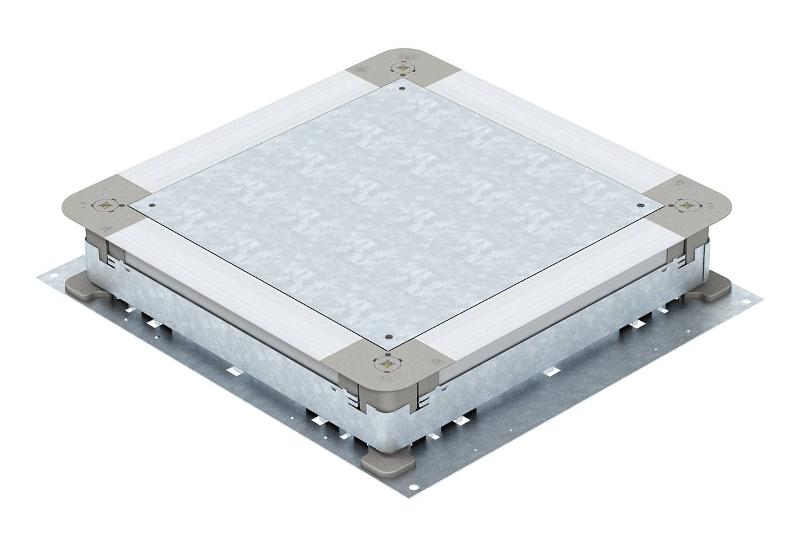 Монтажное основание UZD250-3 (h=70-125 мм) 410x367x70 мм (сталь) (UZD 250-3)