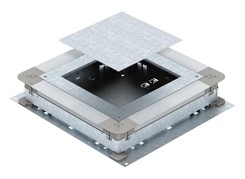 Монтажное основание UZD250-3 (h=70-125 мм) для GES6 (сталь) (UGD 250-3 6)