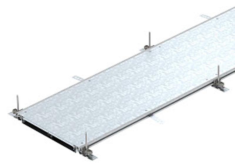 Секция кабельного канала OKA-W глухая 2400x200x40 мм (сталь) (OKA-W2004030)
