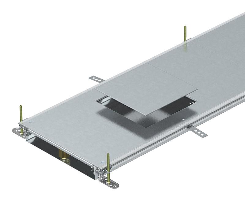 Секция кабельного канала OKA-W для GES9 2400x400x60 мм (сталь) (OKA-W4006050D9)