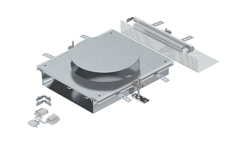 Монтажная секция для канала OKA-W 6050 для лючка GES9 (сталь) (OKA-W A 6050R9)