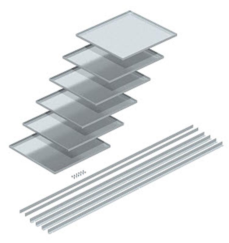 Кассетная рамка OKA RK 400x500x15 (6 шт.,сталь) (OKA RK 500 15)