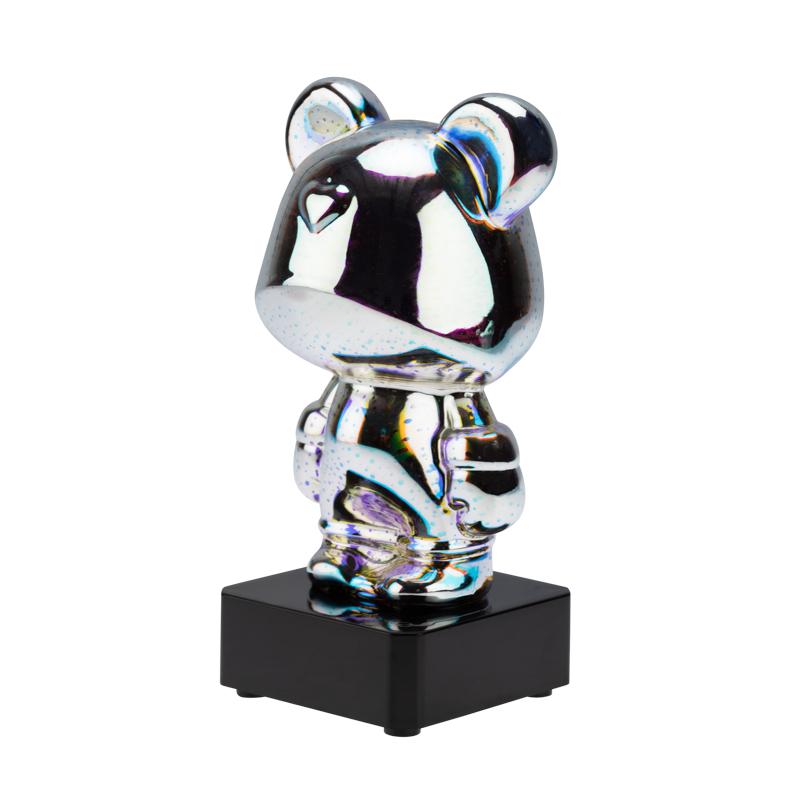 Ночник светодиодный Стеклянный медведь