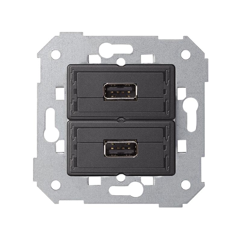 Simon 75 Механизм Коннектор 2 x USB 2.0 типа A "мама", S82, S82N, S82 Detail