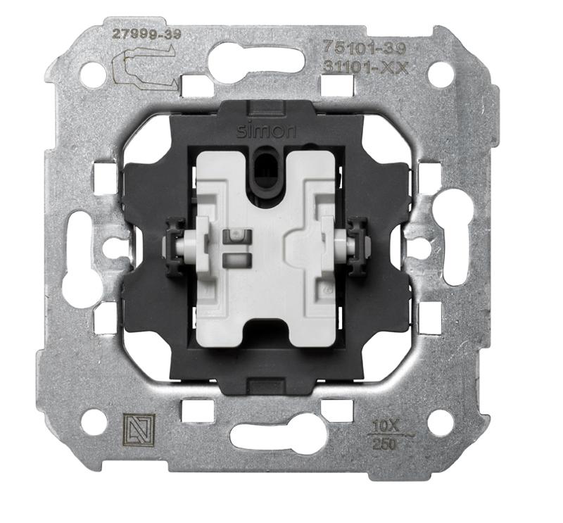 Simon 75 Механизм Выключатель 1-кл, S82, S82N, S88, S82 Detail