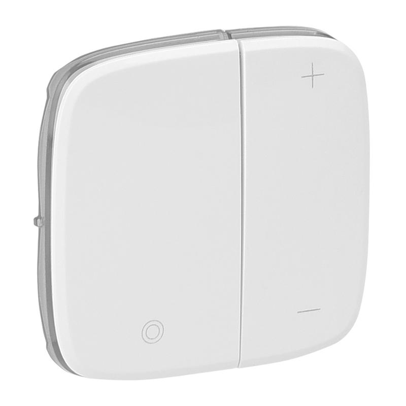Valena ALLURE Белый Накладка светорегулятора кнопочного