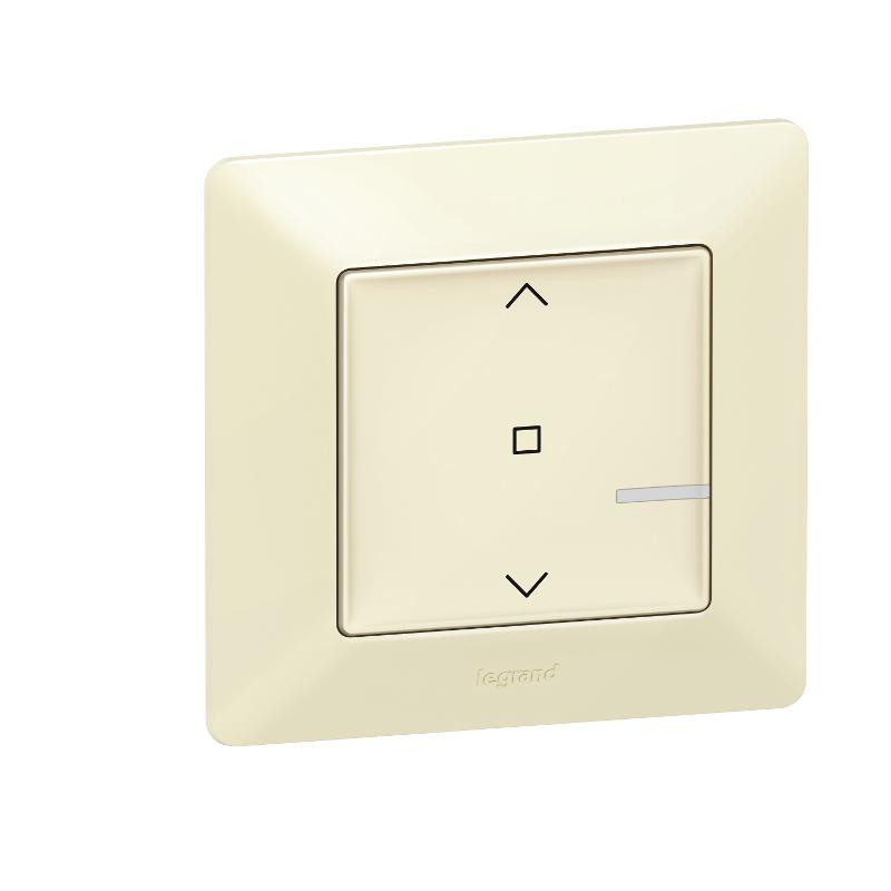 Выключатель рольставней Умный Valena Life 500В.А 230В сл. кость Netatmo