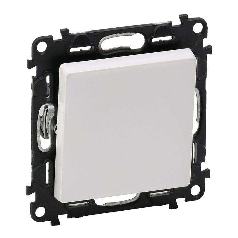Valena LIFE DIY Белый Переключатель 1-клавишный 10А 250В