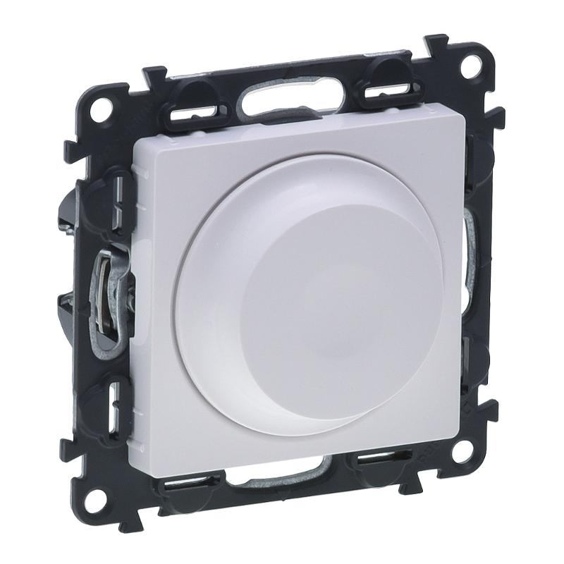 Valena LIFE DIY Белый Светорегулятор поворотный универ. 300Вт без нейтрали