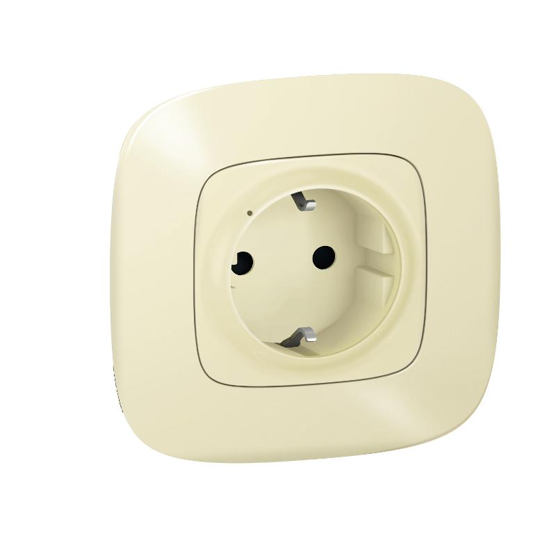 Розетка умная с/з Valena Allure 16А 230В сл. кость Netatmo