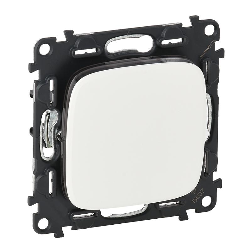 Valena ALLURE DIY Белый Переключатель 1-клавишный 10А 250В