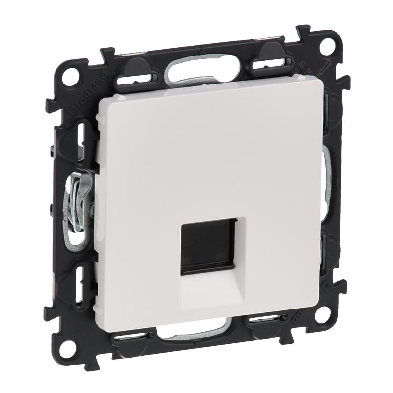 Valena LIFE DIY Белый Розетка комп(RJ45) 1-ая 6 кат UTP