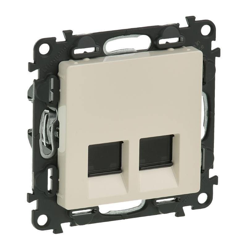 Valena LIFE DIY Сл.кость Розетка комп(RJ45) 2-ая 5 кат UTP